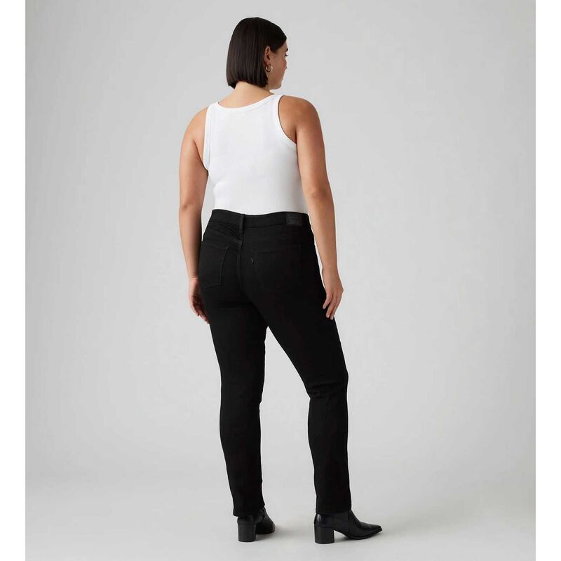 Levi's 312 Shaping Slim Soft Black Jeans image number 1